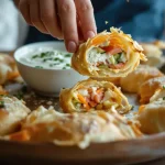 Ces roulés à la pâte filo sont prêts en un rien de temps : ma recette maligne pour un apéro express