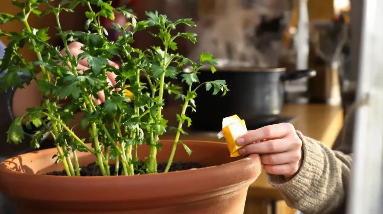 Cette plante remplace les cubes de bouillon et se cultive en pot à cette période précise