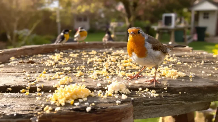 En avril, ce jardinier anglais vous demande de ne plus jeter ces 2 restes de cuisine que les oiseaux adorent