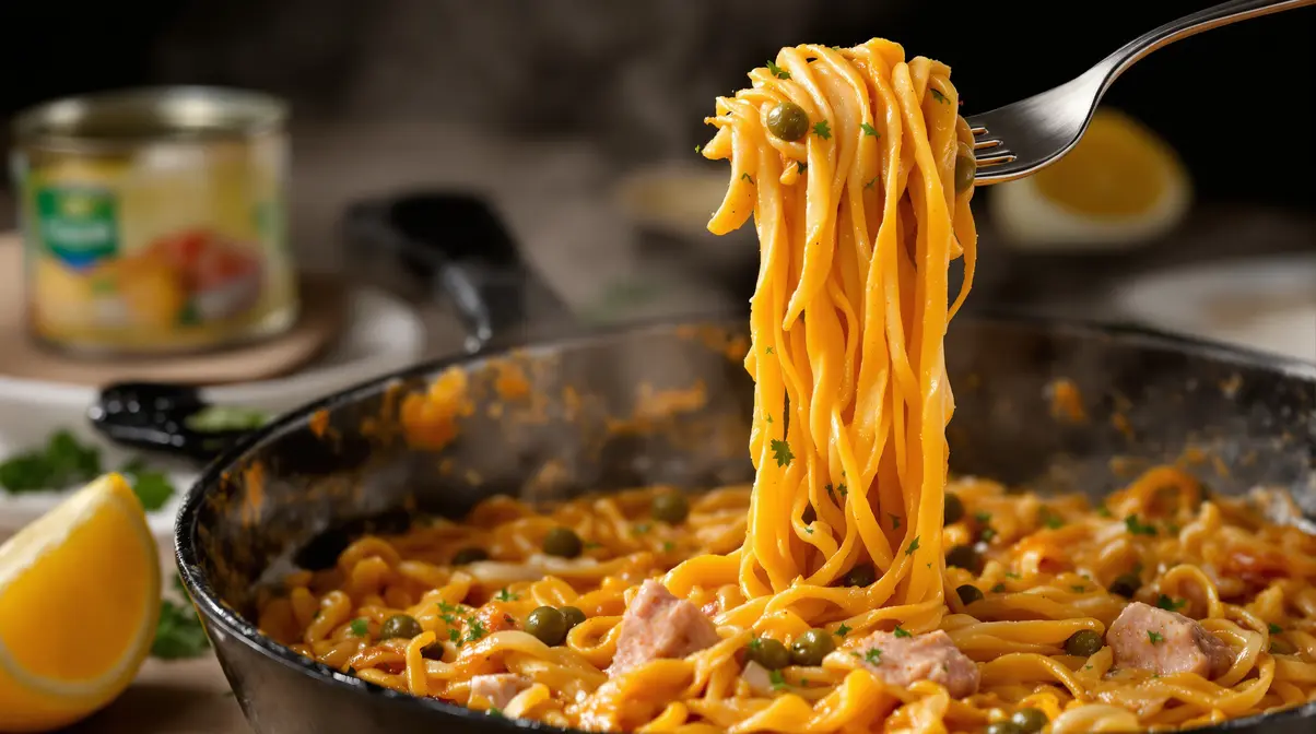 J’ai transformé une simple boîte de thon en pâtes irrésistibles : la recette facile et rapide J’ai transformé une simple boîte de thon en pâtes irrésistibles : la recette facile et rapide