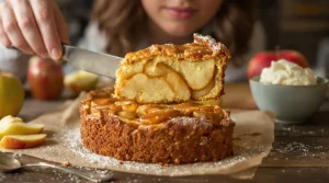 Oubliez la tarte aux pommes : la recette gourmande de Julie Andrieu qui fait un carton