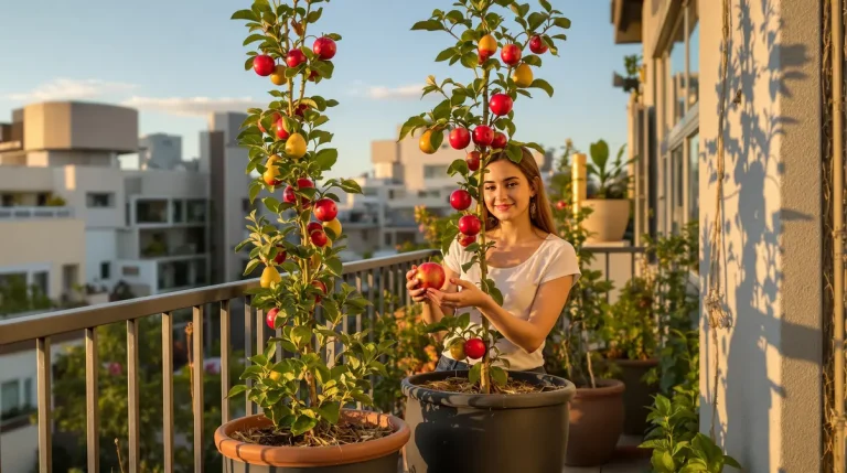 Oubliez le manque de place : cet arbre fruitier en pot offre des récoltes record au port fascinant