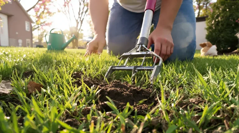 Votre pelouse ne repart pas ? Le geste à faire maintenant pour un gazon plus dense au printemps
