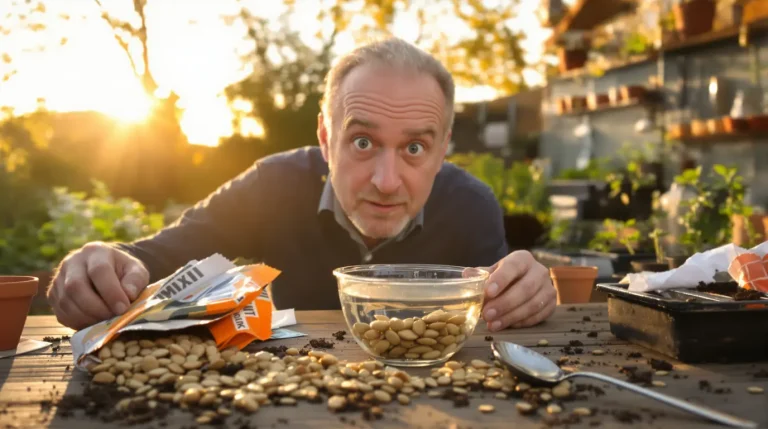 5 jardiniers sur 10 ignorent encore pourquoi il faut faire tremper les graines de courge