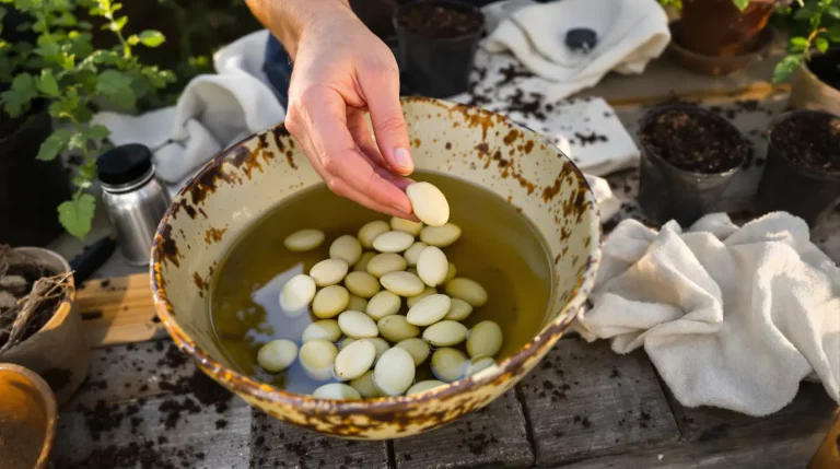 5 jardiniers sur 10 ignorent encore pourquoi il faut faire tremper les graines de courge