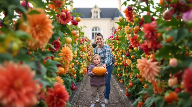Avec 400 variétés de dahlias et un conservatoire de la tomate, ce château du Val de Loire cache un jardin d’Éden