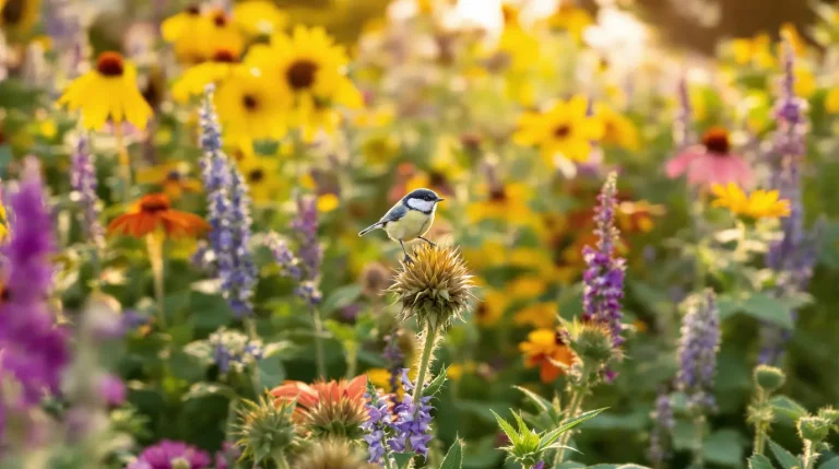 Ces variétés de fleurs résistent à la sécheresse et nourrissent vos mésanges tout l’été