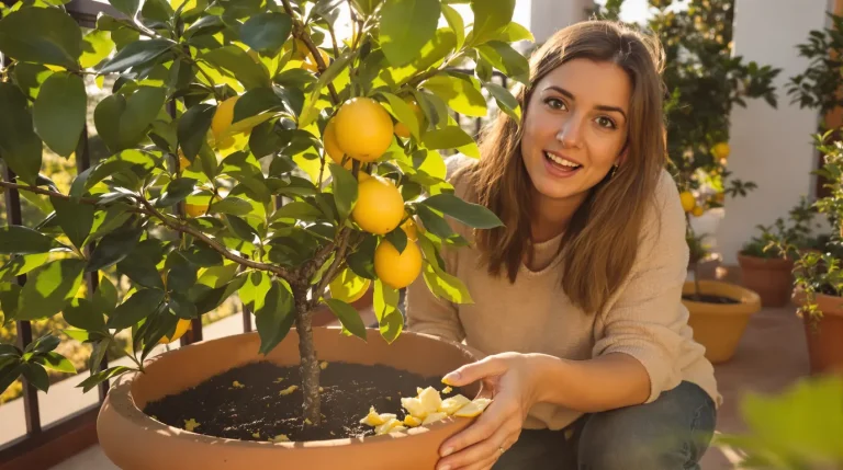 Citronnier qui ne donne rien : enterrez ce reste de cuisine au pied, il se couvre de fruits