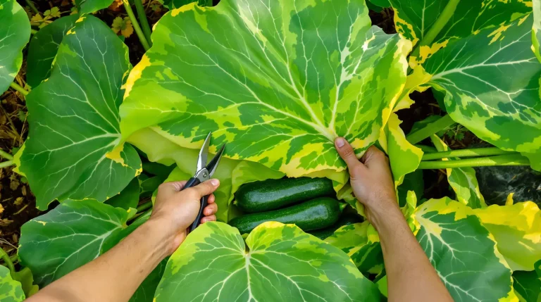Éclaircir les courgettes : maîtrisez la taille des feuilles pour des récoltes plus abondantes