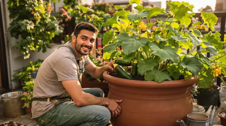 Comment je cultive des courgettes en pot et obtiens une récolte record, voici pourquoi ça marche