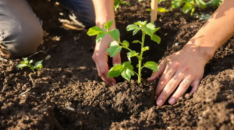 Comment planter les tomates couchées pour un enracinement plus solide, selon les maraîchers