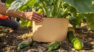 Courgettes : ce matériau du quotidien au pied des plants fait récolter jusqu’à 5 fois plus cet été