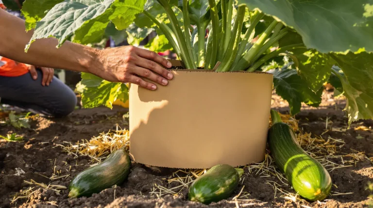 Courgettes : ce matériau du quotidien au pied des plants fait récolter jusqu’à 5 fois plus cet été Courgettes : ce matériau du quotidien au pied des plants fait récolter jusqu’à 5 fois plus cet été