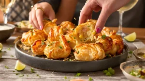 « À l’apéro, tout le monde m’a réclamé la recette » : ces bouchées croustillantes aux crevettes font un véritable carton