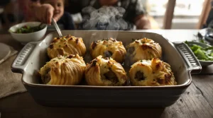 À la maison, ces pommes de terre farcies sont devenues notre recette préférée du vendredi