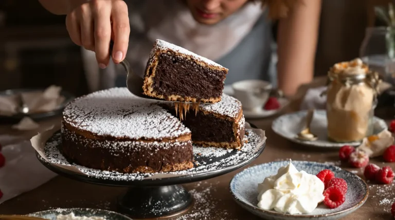 Le gâteau au chocolat italien de Laurent Mariotte est devenu un classique chez nous à chaque occasion