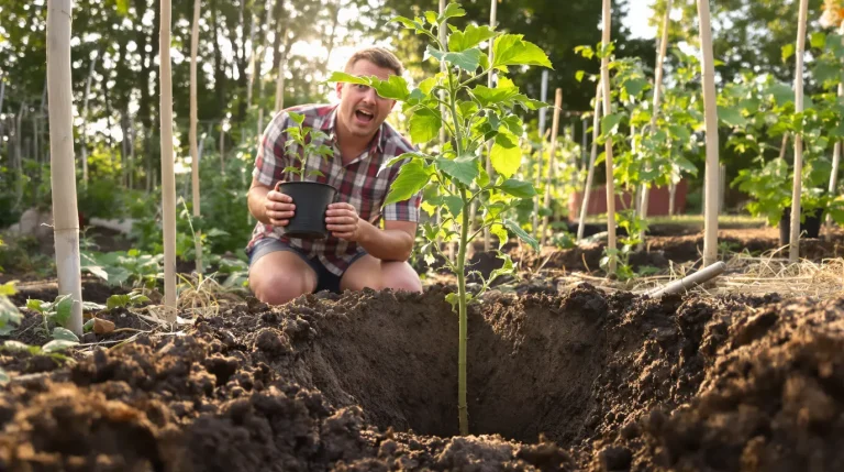 On plante tous nos tomates trop profondes : cette habitude leur coûte tout un réseau de racines