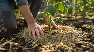 Tomates : ce geste naturel à faire au pied dès le printemps ralentit le mildiou et sauve la récolte