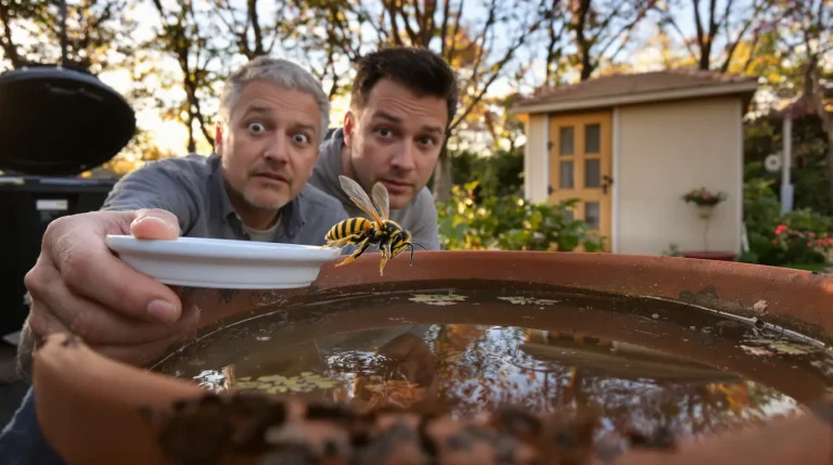 Trois choses banales dans votre jardin attirent les reines frelons en ce moment : une seule suffit