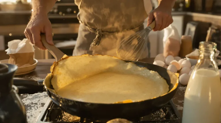 Un crêpier breton révèle enfin sa vraie pâte à crêpes : fluide, simple et fidèle à la tradition Un crêpier breton révèle enfin sa vraie pâte à crêpes : fluide, simple et fidèle à la tradition
