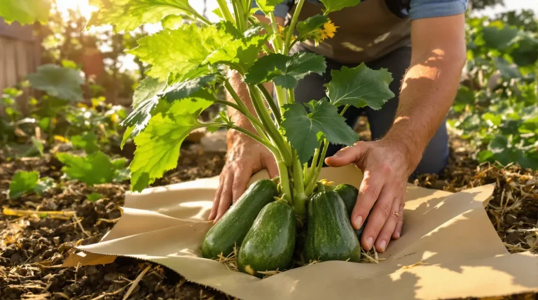 Courgettes : ce matériau du quotidien au pied des plants peut vous faire récolter jusqu’à 5 fois plus cet été
