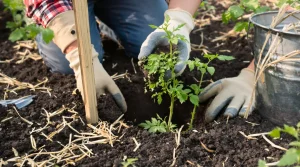 Début mai, les jardiniers bio mettent ceci sous les tomates pour renforcer les plants