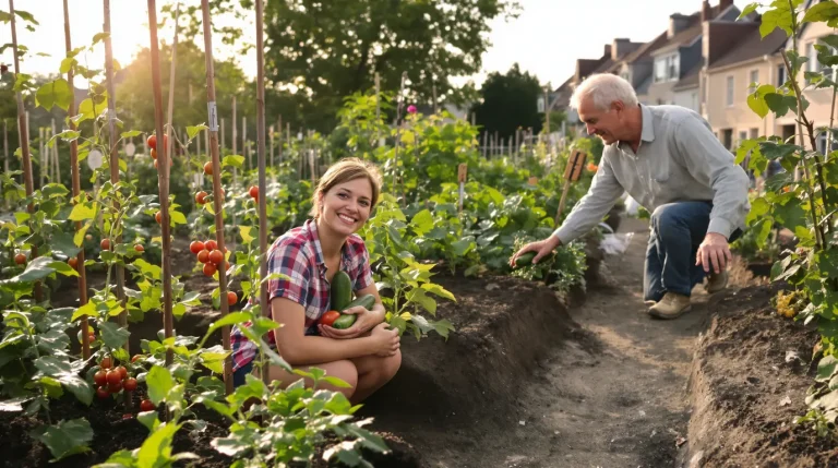 À Enghien, les potagers communaux font pousser fruits, légumes et lien social en ville À Enghien, les potagers communaux font pousser fruits, légumes et lien social en ville