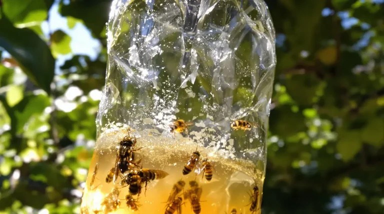J’ai compté les insectes de mon piège à frelons en juin : sur 10 piégés, un seul était visé