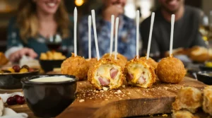 J'ai planté des bâtonnets de sucette dans mes boulettes jambon-fromage : mes invités n'ont parlé que de ça