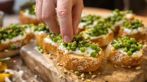 J’ai testé les crostini ricotta-pesto-petits pois de ma voisine italienne : je ne fais plus d’autre apéro