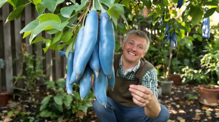 La plante de la semaine : cet arbuste aux « saucisses » bleues se mange et pousse très bien en France La plante de la semaine : cet arbuste aux « saucisses » bleues se mange et pousse très bien en France