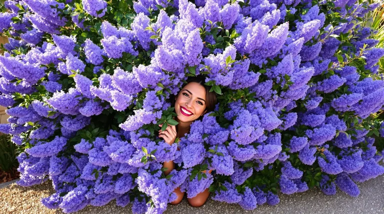 La plante de la semaine : venue de Californie, elle adore le soleil et habille le jardin d’un bleu spectaculaire