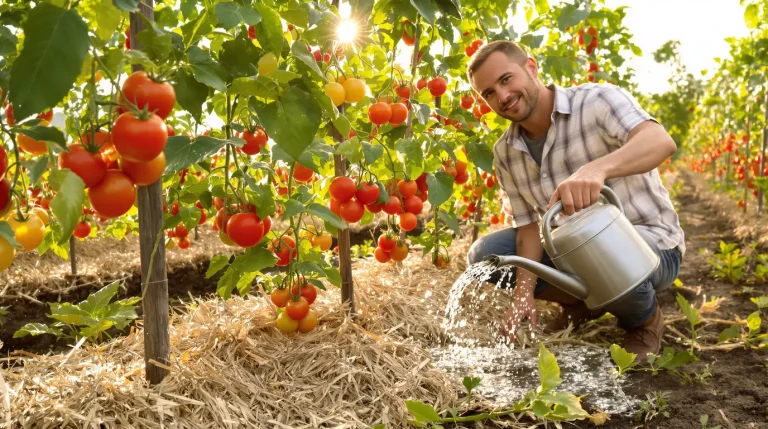 Les conseils des jardiniers pros : comment obtenir de belles tomates avec moins d’eau, même en chaleur Les conseils des jardiniers pros : comment obtenir de belles tomates avec moins d’eau, même en chaleur