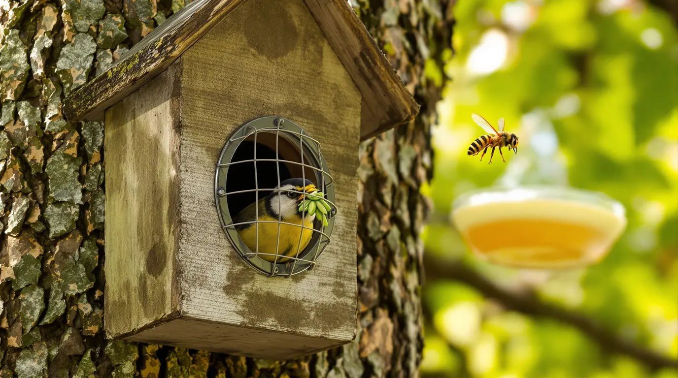 Les frelons asiatiques s’attaquent aussi aux mésanges : voici comment agir dans votre jardin Les frelons asiatiques s’attaquent aussi aux mésanges : voici comment agir dans votre jardin
