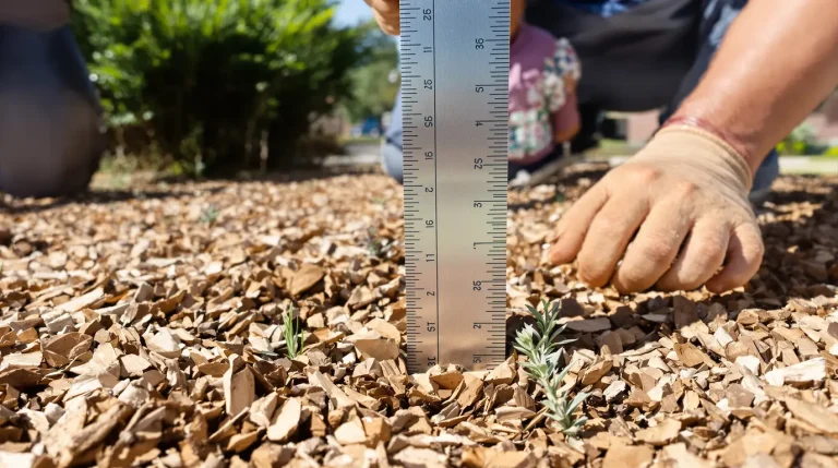 « Mon paysagiste m’a fait mesurer mon paillis : j’en avais 3 fois moins que le minimum utile »