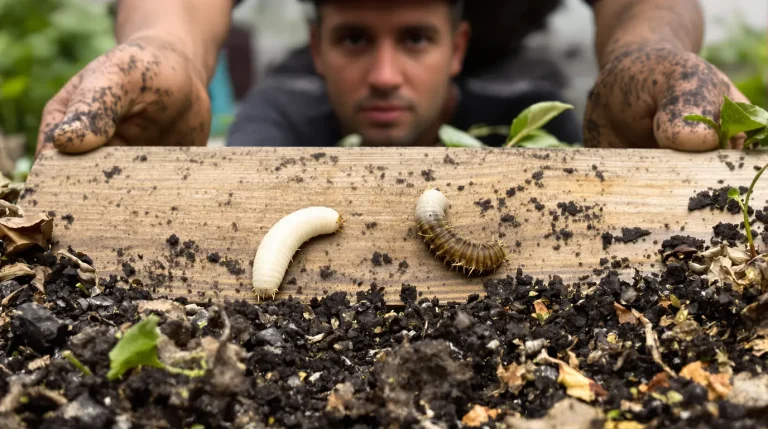 Peu de jardiniers reconnaissent ces deux larves blanches : pourtant, leurs effets au jardin sont opposés