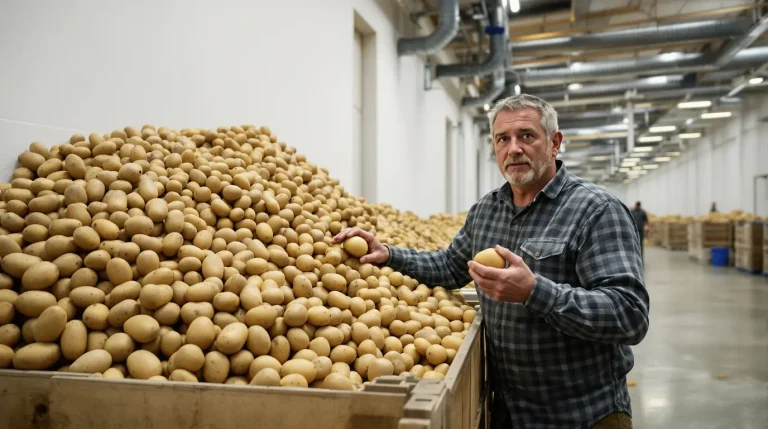 Pommes de terre 2025 : l’UNPT confirme des stocks encore importants, voici pourquoi