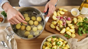 Salade de pommes de terre : la bonne façon de les cuire pour un résultat parfait à chaque fois