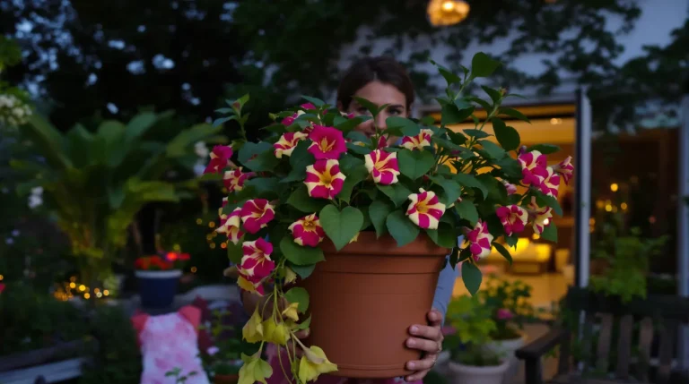 Sortez cette plante d’intérieur dès maintenant : les nuits fraîches lancent sa floraison au jardin