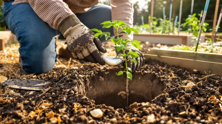 Tomates au potager : l’ingrédient naturel à enterrer au pied pour une récolte spectaculaire
