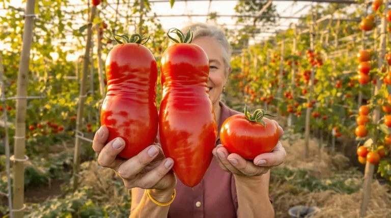 Tomates du Vézuve, « couilles de taureau », tomates fraise… Ces fruits renaissent au potager près de Cerizay
