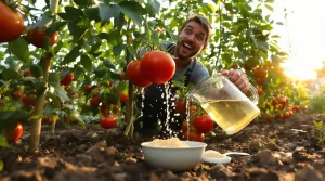 Tomates plus grosses et plus savoureuses : ajoutez 3 cuillères de ce produit à l’eau pour comprendre pourquoi