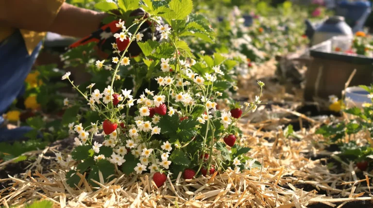 Vos fraisiers sont en fleurs : les gestes à faire maintenant pour une récolte abondante de fraises