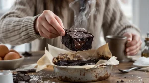 Brownie healthy express : zéro farine, 4 ingrédients du placard pour un goûter d’hiver fondant