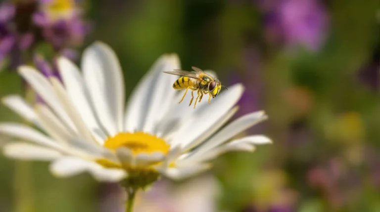 Ces mouches déguisées en guêpes et en abeilles envahissent nos jardins : voici ce qu’elles sont