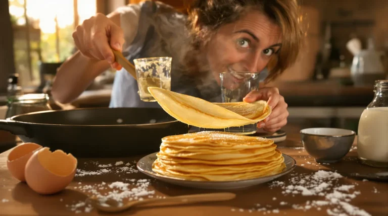 Crêpes : j’utilise la règle 1-2-2-2 et le secret du verre pour une pâte parfaite à chaque fois Crêpes : j’utilise la règle 1-2-2-2 et le secret du verre pour une pâte parfaite à chaque fois