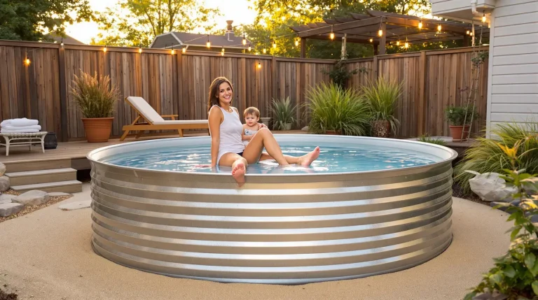 Accueil Fini la piscine enterrée à 20 000 € : en 2026, cette solution posée en un week-end transforme le jardin