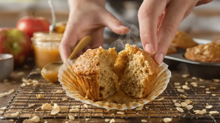 Fini le beurre dans mes gâteaux : je le remplace par un ingrédient du placard pour des muffins avoine-pomme ultra moelleux Fini le beurre dans mes gâteaux : je le remplace par un ingrédient du placard pour des muffins avoine-pomme ultra moelleux