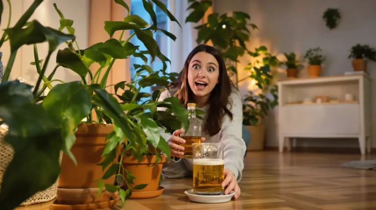 J’ai posé un simple verre près de mes plantes le soir : le lendemain, plus un seul moucheron chez moi