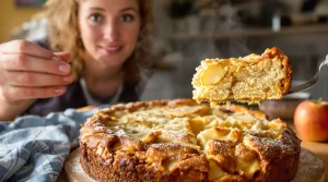 Julie Andrieu révèle sa recette de gâteau aux pommes favori, bien meilleur qu'une simple tarte